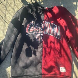 Hollister women’s  Two-Tone California Sweatshirt